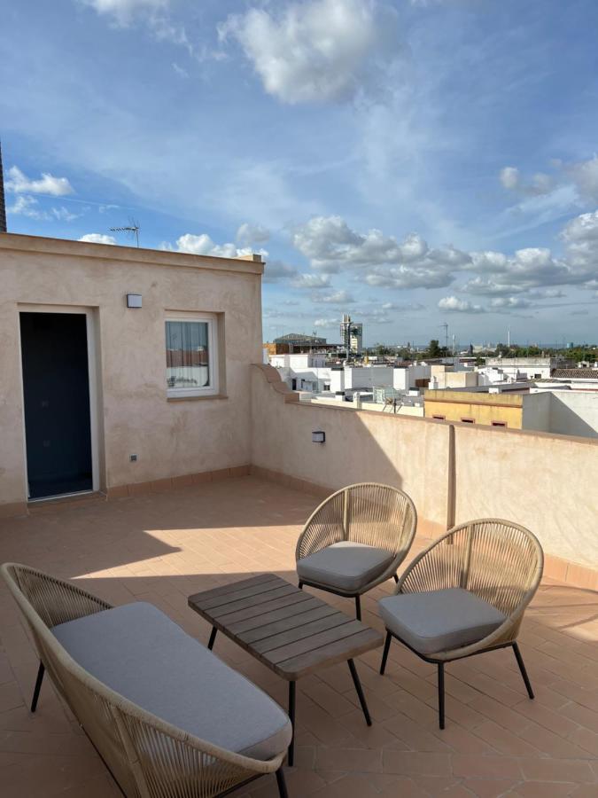 Appartement Casa De La Columna, Triana à Séville Extérieur photo