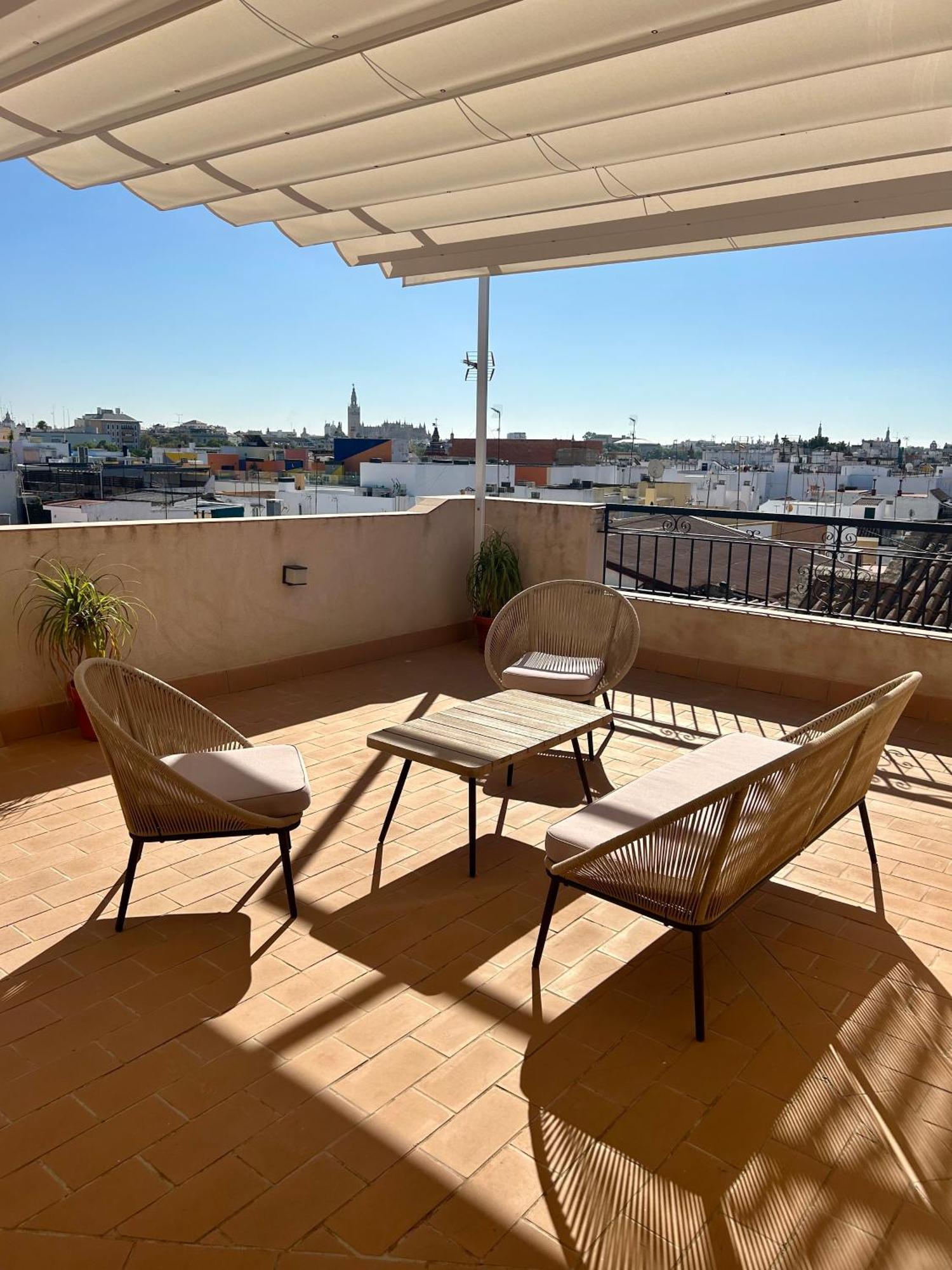 Appartement Casa De La Columna, Triana à Séville Extérieur photo