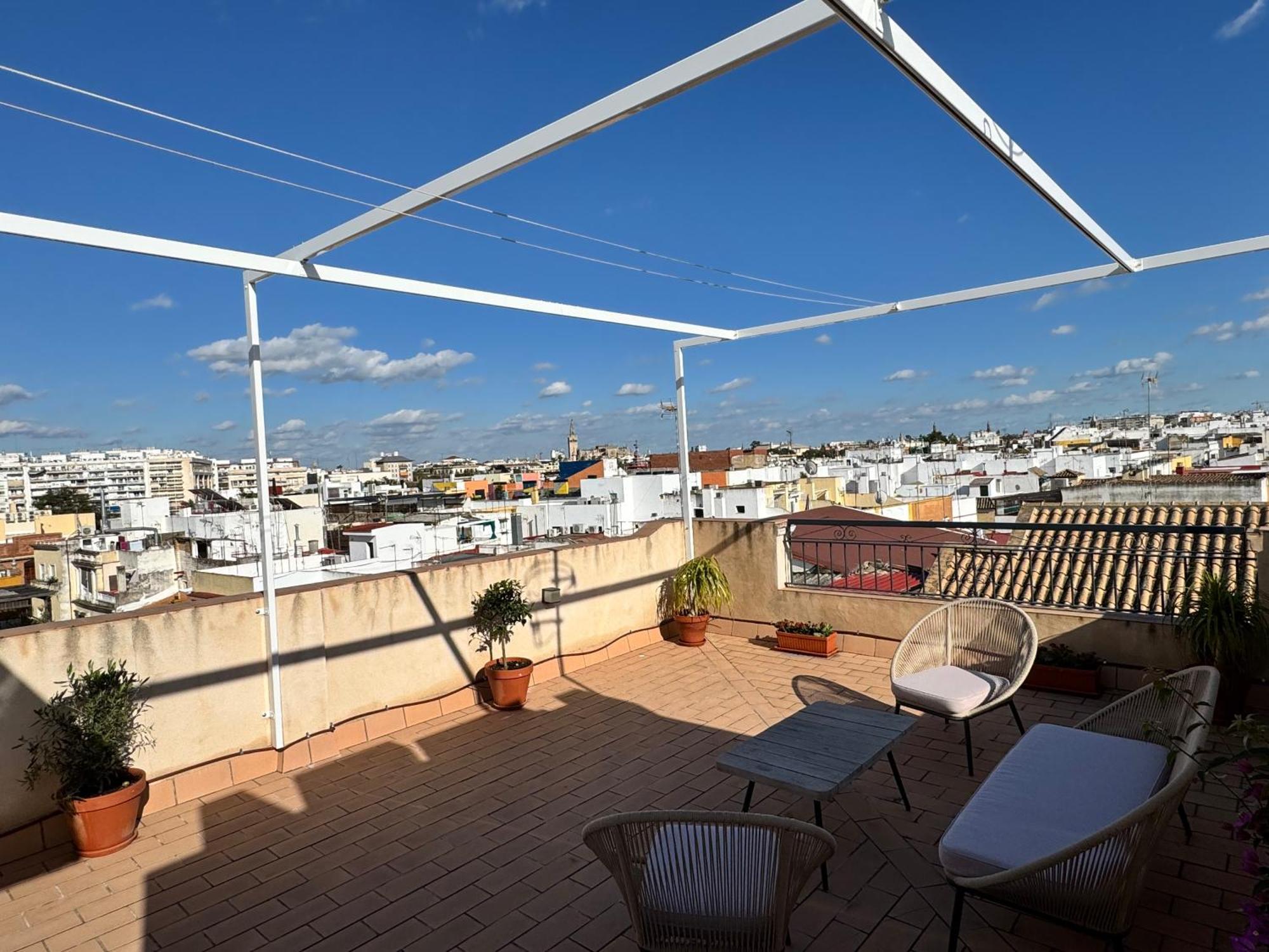 Appartement Casa De La Columna, Triana à Séville Extérieur photo